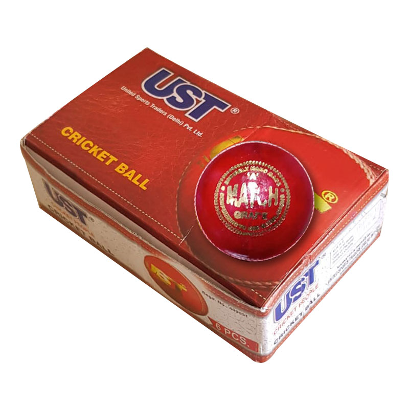 UST Red Cricket Ball